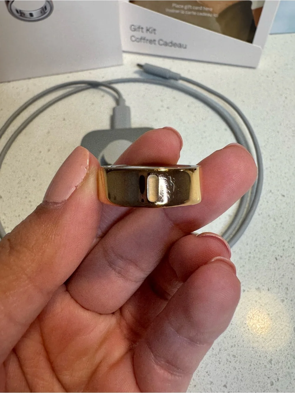 Rose Gold Oura Ring 4th Generation - Size 9